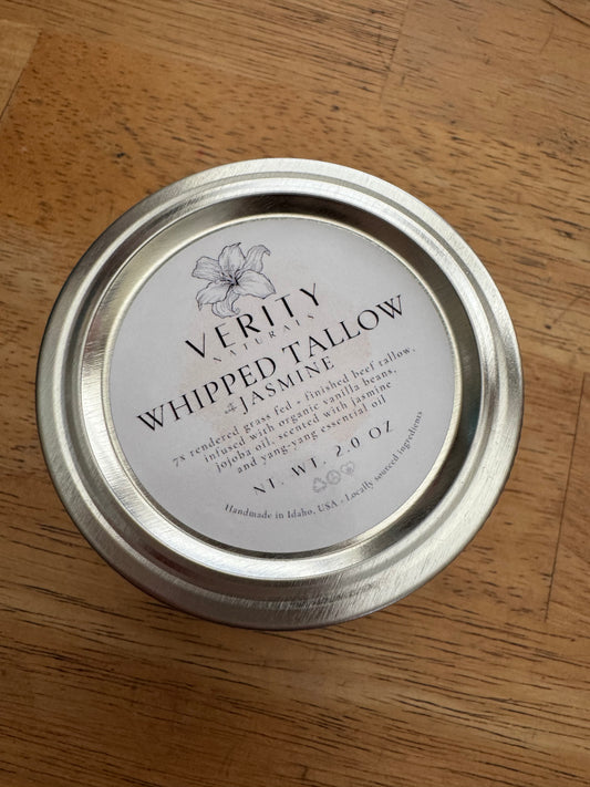 Jasmine Whipped Tallow Body Balm - LIMITED ITEM